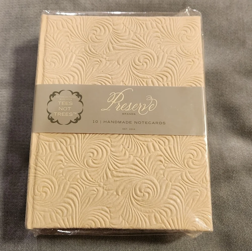 Preserve Brands Notecards Stationary Tees Not Trees